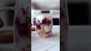 Чашка с двойными стенками с сухоцветами "Pink Dry Flowers", розовато-белая, 250 мл