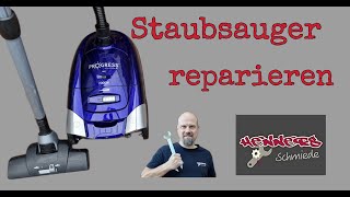 Staubsauger reparieren für 0 Euro. Live Fehlersuche. Bares Geld gespart und Müll vermieden.