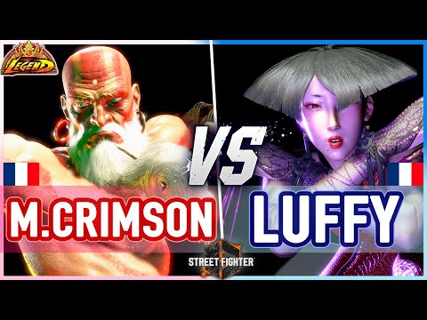 SF6 🔥 Mister Crimson (Dhalsim) vs Luffy (AKI) 🔥 Street Fighter 6