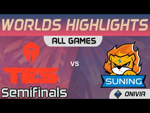 TES vs SN Highlights ALL GAMES Semifinals Worlds 2020 Playoffs Top Esports vs Suning by Onivia