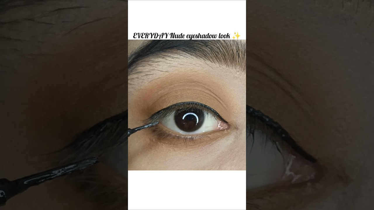 eyeshadow tutorial for beginners ✨ #makeup #youtubeshorts #trending #shorts #viralvideo #shortvideo