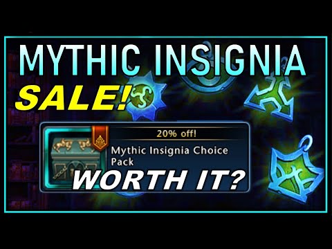 LIMITED SALE: Mythic Insignia Choice Pack! (should you buy) Quick Tips on Insignias! - Neverwinter