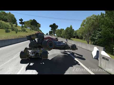 HUGE Crash Is This Why F1 Have Halo's? Realistic Mercedes W12!