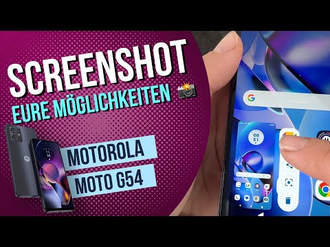 Motorola moto g54 - Screenshot erstellen • 2 Wege • 📱 • 📸 • 🏞 • Anleitung | Tutorial