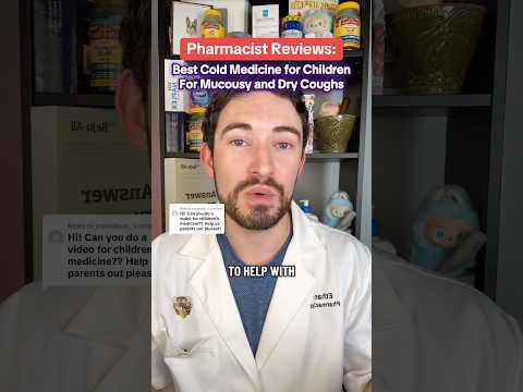 The BEST cough medications for kids! Pharmacist reviews. #cough #coughremedy #coldandflu
