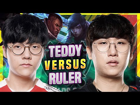 T1 TEDDY vs GEN RULER in EUW SOLOQ! - T1 Teddy Plays Lucian ADC vs GEN Ruler Aphelios!