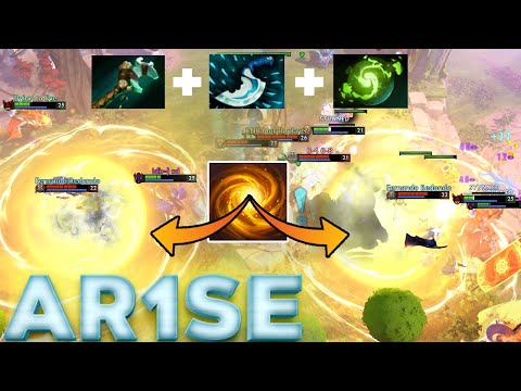 How to play Magnus on GOD MODE Level by Ar1se Dota 2