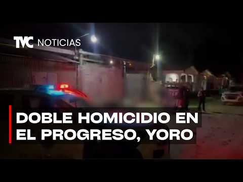 Autoridades policiales realizan levantamiento tras tiroteo mortal en El Progreso