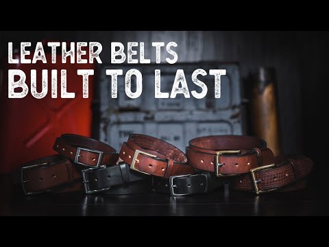 Full Grain Leather Belts | Built To Last
