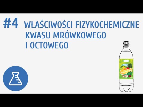 Właściwości fizykochemiczne kwasu mrówkowego i octowego #4 [ Pochodne węglowodorów ]