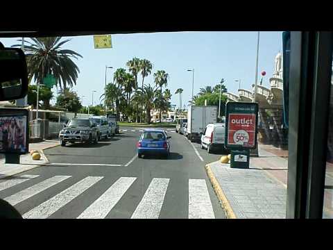 RashadTv-Busfahrt durch Playa del Ingles .AVI