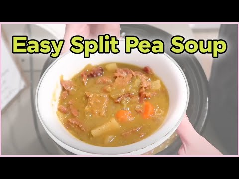 Easy Dump & Go Split Pea Soup Video