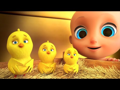 🐤🐥Los Pollitos Dicen Pio Pio - Canciones Infantiles para niños