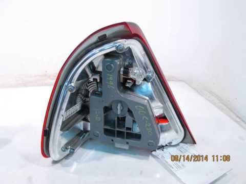 2000 Mercedes C280 Tail Light / Rear Lamp RR GOOD SHAPE 202TYPE - mbiparts.com Used OEM Merce... OEM
