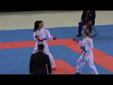 Premier League 2019 Madrid Female-68 Melnyk Halyna (UKR) vs Bratic Melissa (CAN)