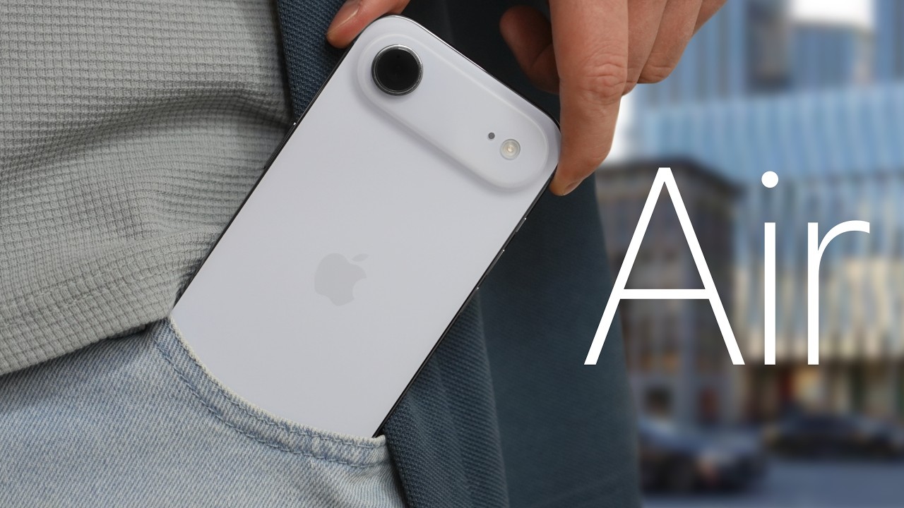 iPhone Air в реальной жизни