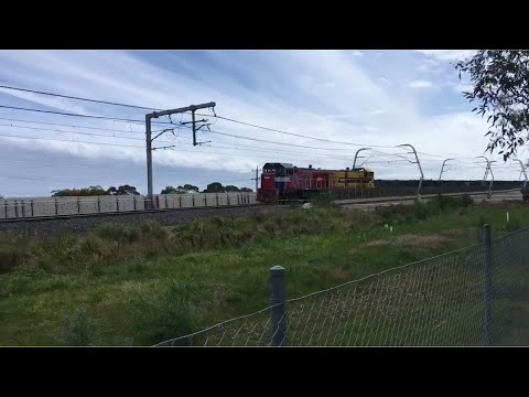Down SSR Works Train To Dandenong South At Yarraman With P16, T363, T381 & P17
