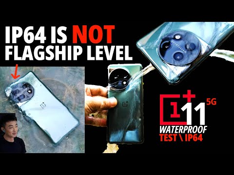 OnePlus 11 Waterproof Damaged Test - IP64 is actually NOT flagship level!