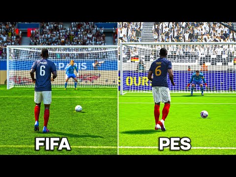 PAUL POGBA Penalty • FIFA vs PES (2013-2023)