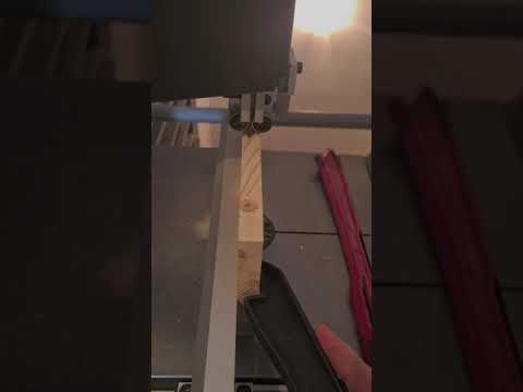 Dictum bandsaw 270-10 max height test cut