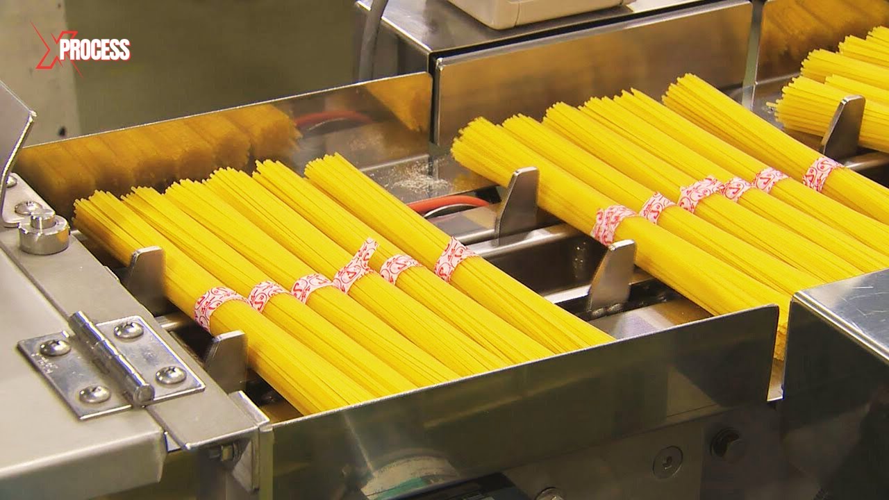 How are PASTA & SPAHGETTI made in factories? AMAZING PROCESS