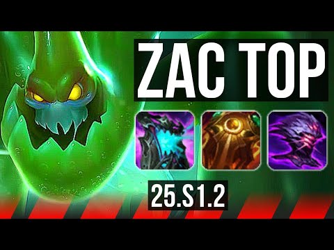 ZAC vs CAMILLE (TOP) | KR Master | 25.S1.2