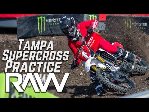 Tampa Supercross Practice RAW - Motocross Action Magazine