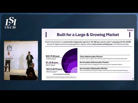 Saumik Biswas, Tenomix - AI-driven robotic tissue analysis for cancer staging | LSI USA '26