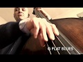 G FLAT BLUES BASS LINE PLAY ALONG BACKING TRACK