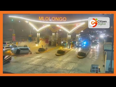 Bus involved in road accident on the Nairobi Express Way