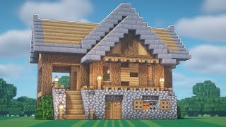 Minecraft: How to build a Wooden Starter House