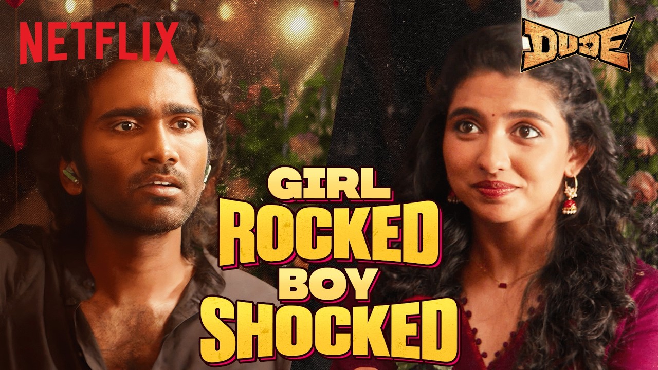 Pradeep Is SHOCKED When Mamitha Proposes 😭💍 | Dude | Hindi Dub | Netflix India