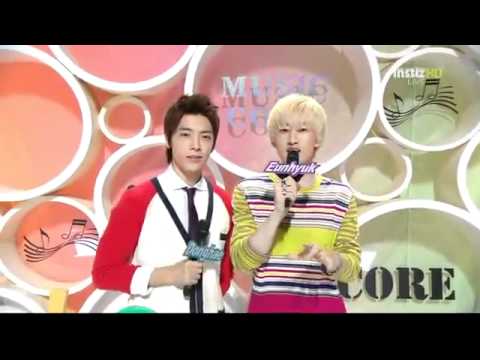 [110820] Music Core's MC - Eunhae Cut (Eunhae moment)