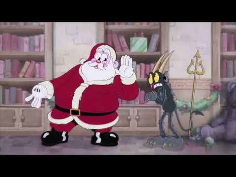 The Cuphead Show Scene Santa Claus Meet The Devil