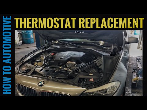 How to Replace the Thermostat on a 2012 BMW 528i