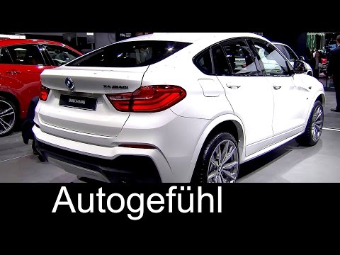 New BMW X4 M40i reveal premiere top sports version neu - Autogefühl