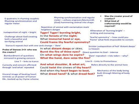 The Tyger By William Blake Analysis