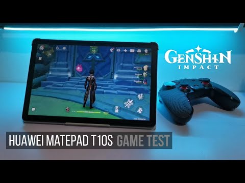 HUAWEI MATEPAD T10S GAMING TEST | GENSHIN IMPACT