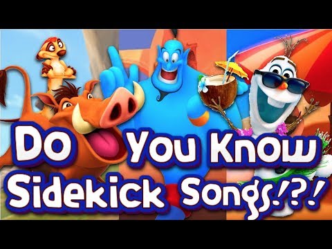 Guess That Disney Sidekick Song!!!!