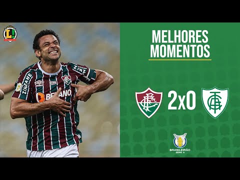 FLUMINENSE 2 X 0 AMÉRICA-MG - SÉRIE A - MELHORES MOMENTOS - 34ª RODADA