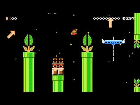 Poisonous Piranha Platforming by Vicronic! 🍄 Super Mario Maker 2 ✹Switch✹ #bkh