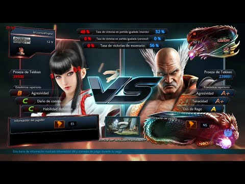 127_1 Kazumi (LiveSaid) Vs (JG) Heihachi - Tekken 7 ( Uchiha x24 ) Online sin Grafica
