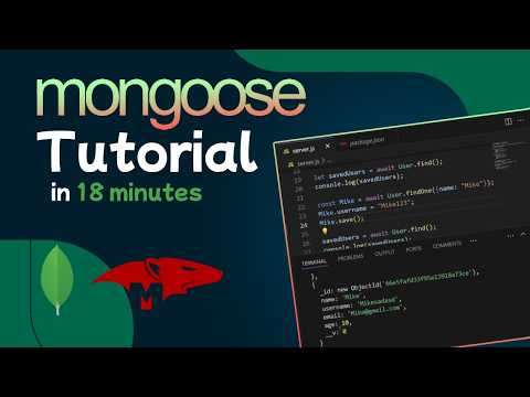 Quick Start with Mongoose: MongoDB in 18 Minutes