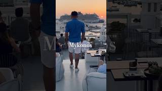 Descubra Mykonos em um mini tour cheio de vibes incríveis ☀️✨ #mykonos #grecia #veraoeuropeu