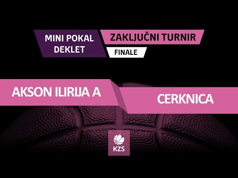 Mini pokal deklet - Akson Ilirija : Cerknica - finale - Sezona 2018/19