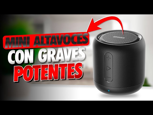 Vídeo relacionado con Altavoz Bluetooth Pequeño, Altavoz Portátil Bluetooth con Soporte para Móvil, Base Antideslizante, Sonido Envolvente HD, Recargable, Regalo Original para Hombre Mujer, Compatible con iOS y Android