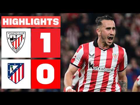 ATHLETIC CLUB 1 - 0 ATLÉTICO DE MADRID | HIGHLIGHTS LALIGA EA SPORTS