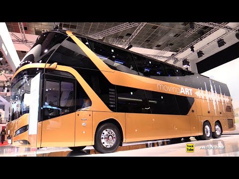 2020 Neoplan Skyliner 76 Seat Double Decker Luxury Coach - Exterior Interior Walkaround