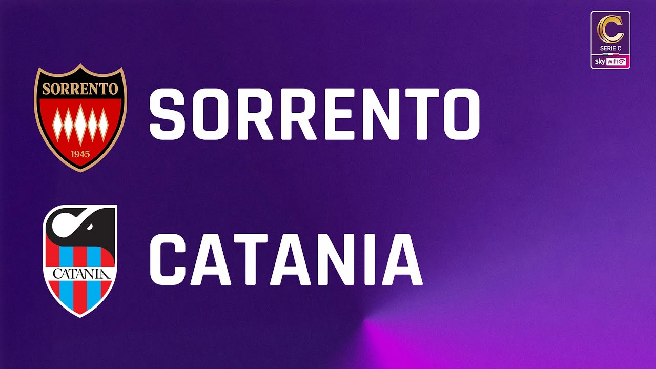 Sorrento vs Catania Highlights