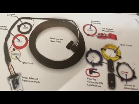 Eaton E-Locker wire install